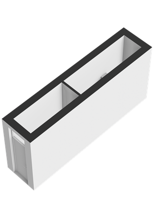 Floorplan - Bergweg 129a, 3037 EE Rotterdam